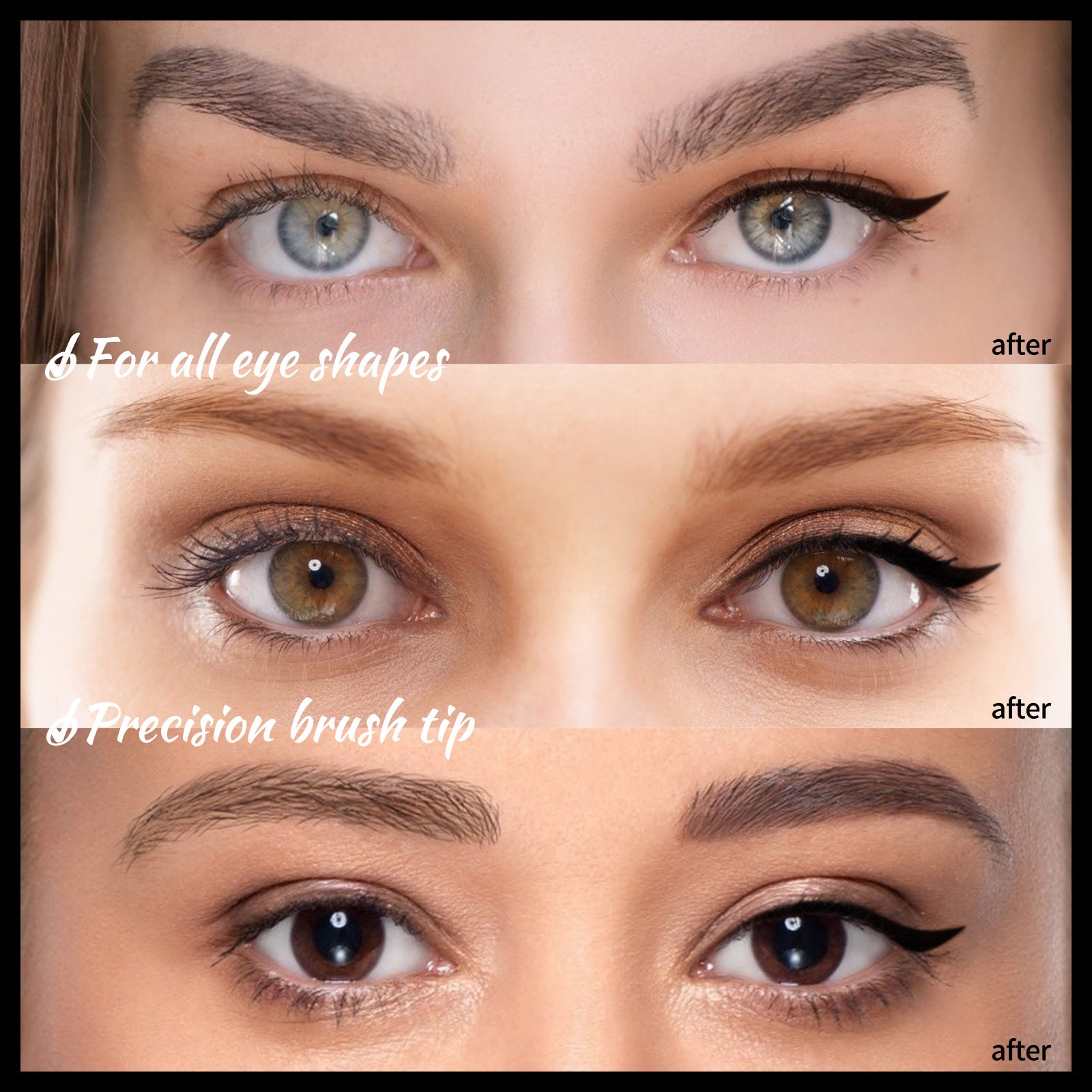 Maquillage Eyeliner Double Tête Imperméable et Anti-Transpiration
