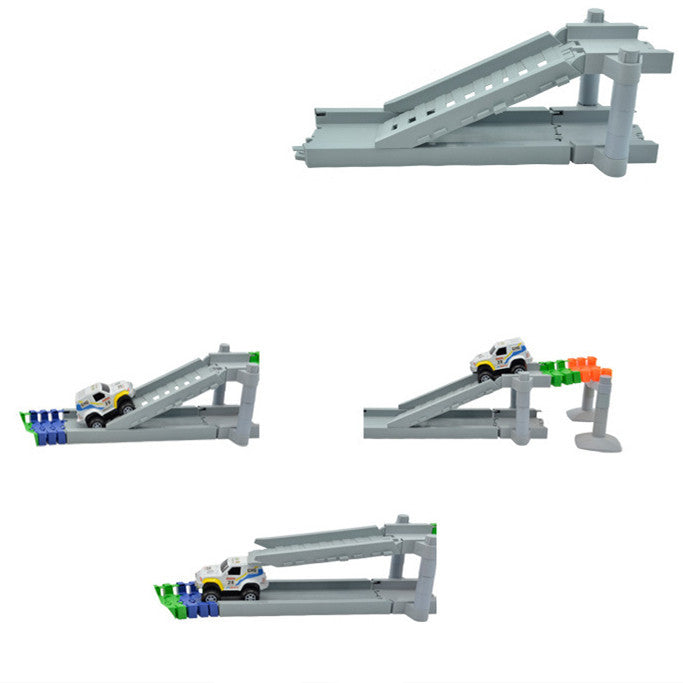 Jouets de construction pour piste électrique DIY pour enfants