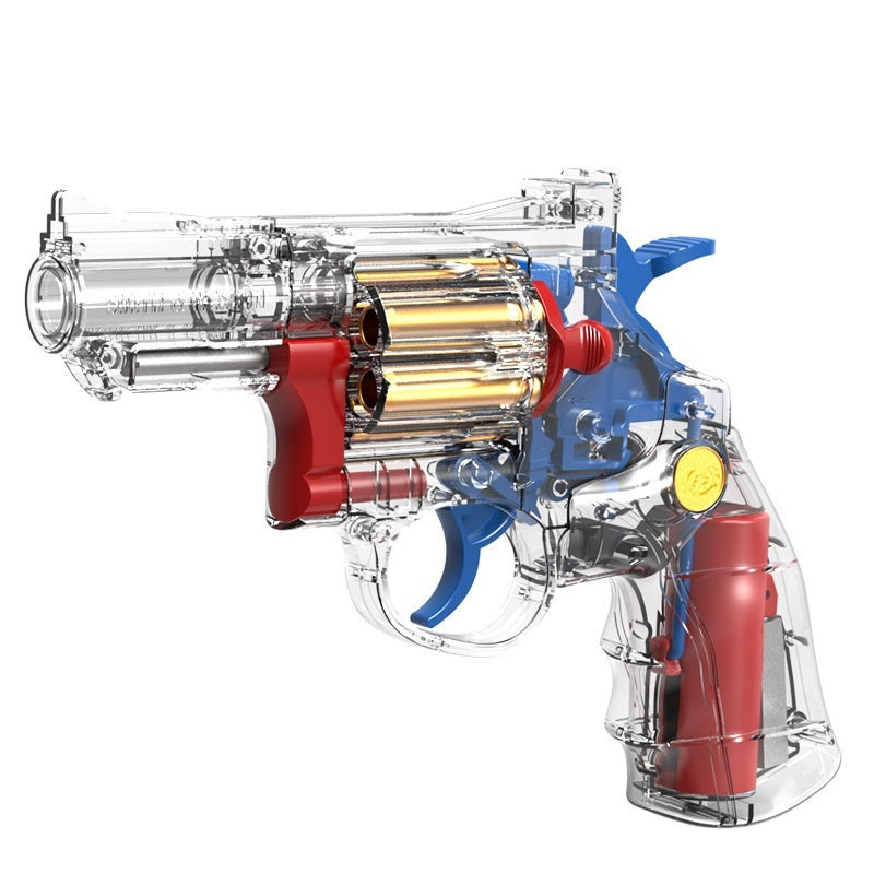 Soft Bullet Gun Rotary Pistol Boy Manual Loading