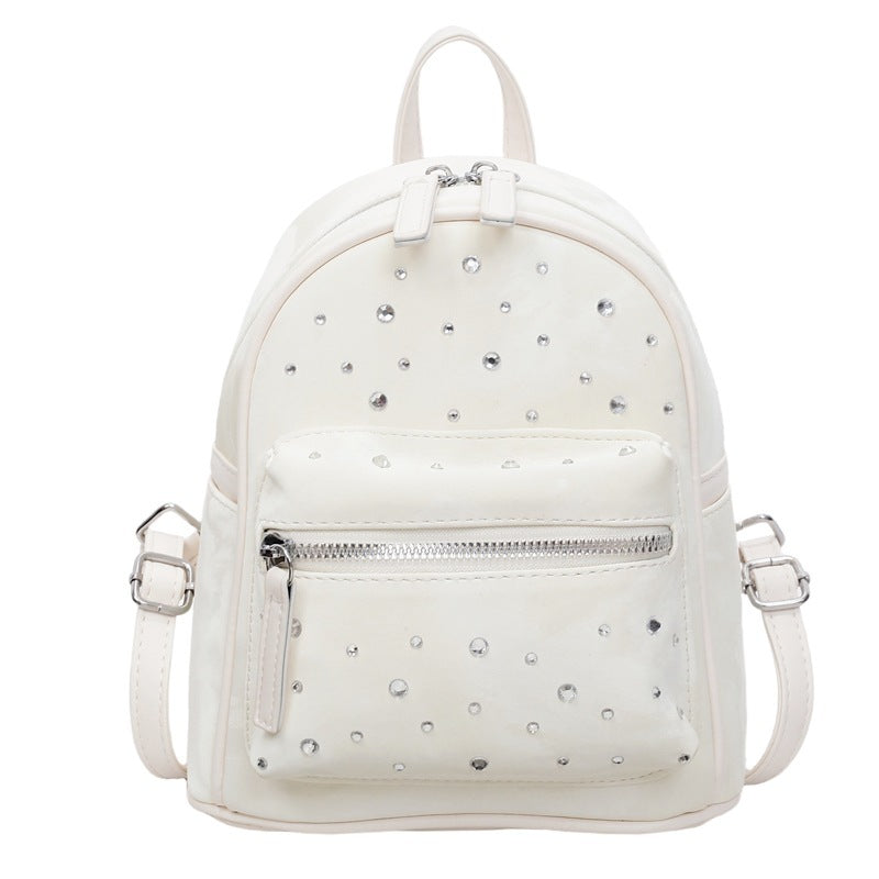 Sac à dos pour femmes en fil de broderie diamant
