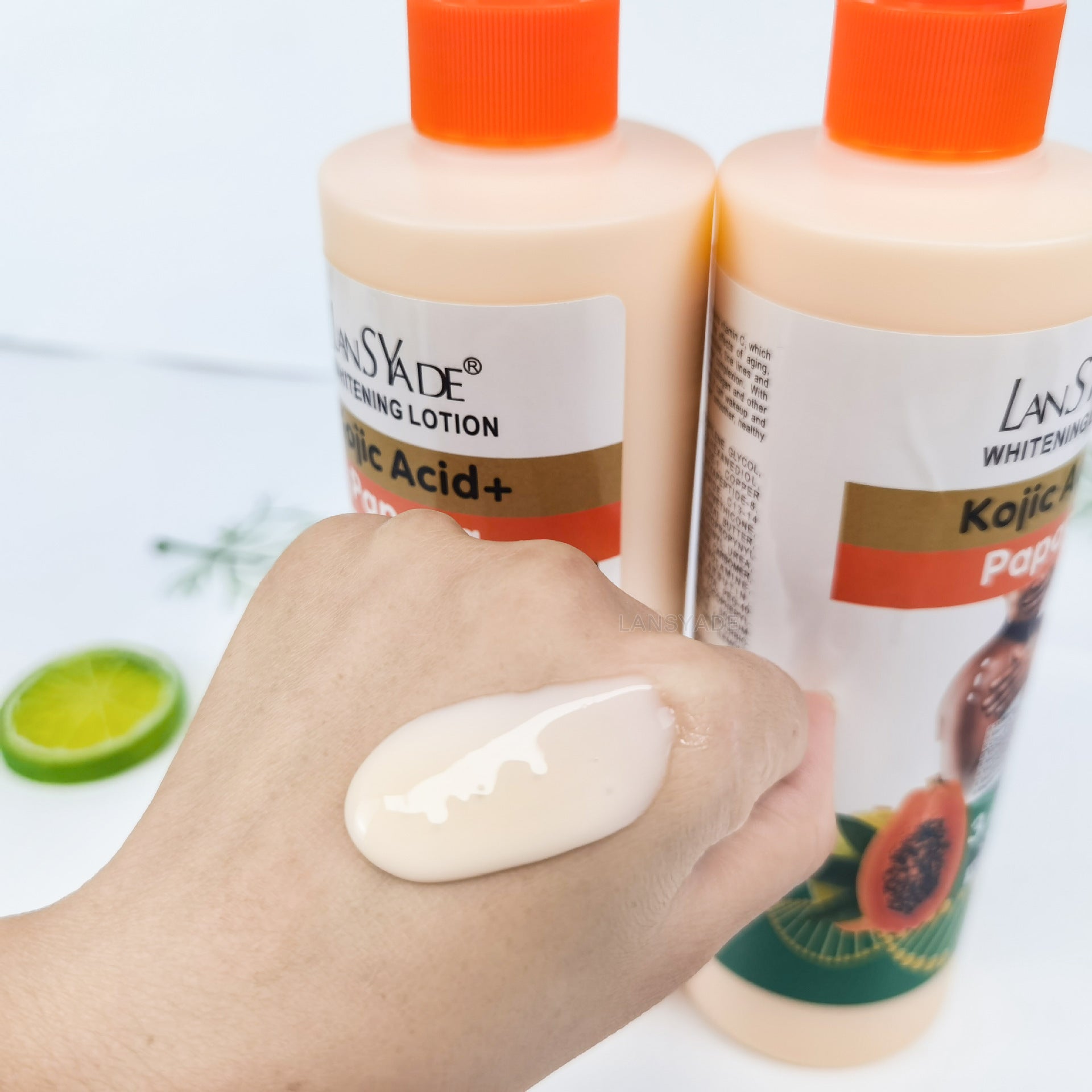 Lotion corporelle à la papaye hydratante et nourrissante