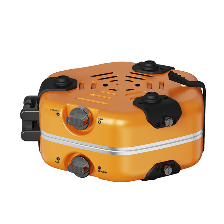 Outdoor Portable Gas Stove Portable Double-headed Folding Camping Stove