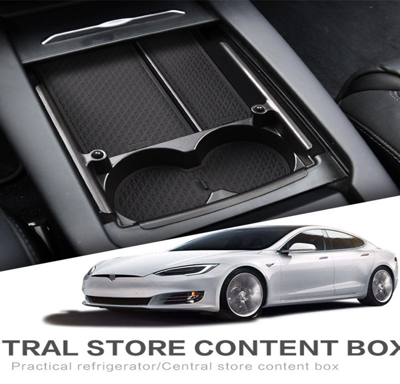 Plateau de rangement pour console centrale Tesla Model X