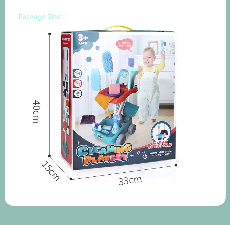 Children's Sweeping Toy Combination Suit Play House