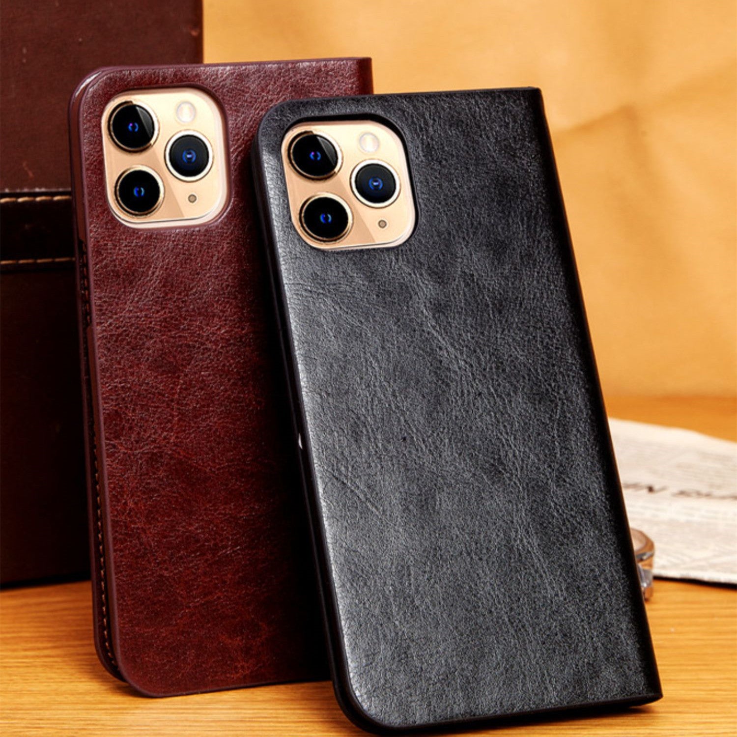 The Phone Case Has A Flip Cover