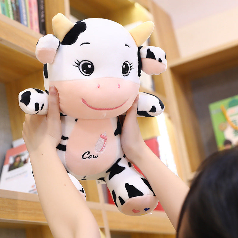 Bébé Vache Mignonne Poupée Peluche