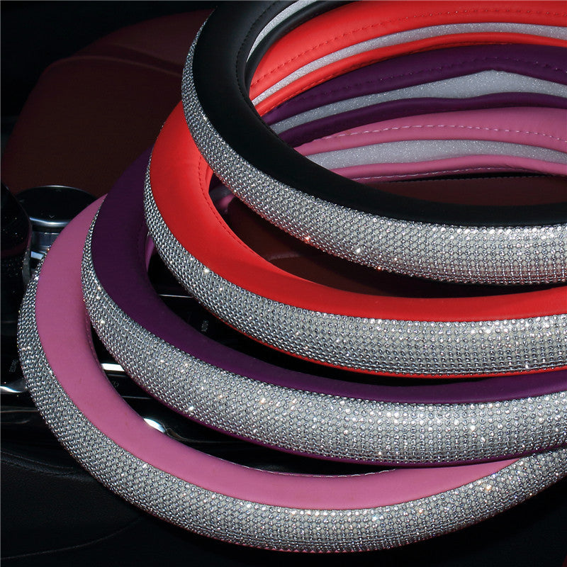Women's Fashion Non-slip Car Steering Wheel Cover