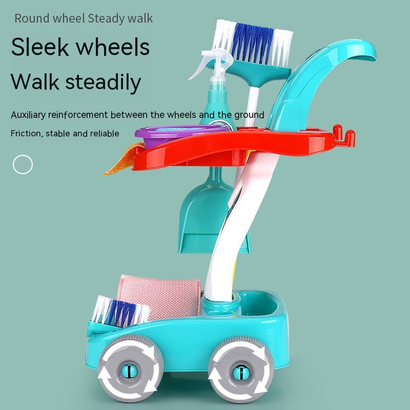 Children's Sweeping Toy Combination Suit Play House