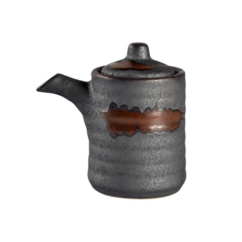 Sauce Soja Assaisonnement Pot d'Huile en Céramique Japonaise Ancienne Simple