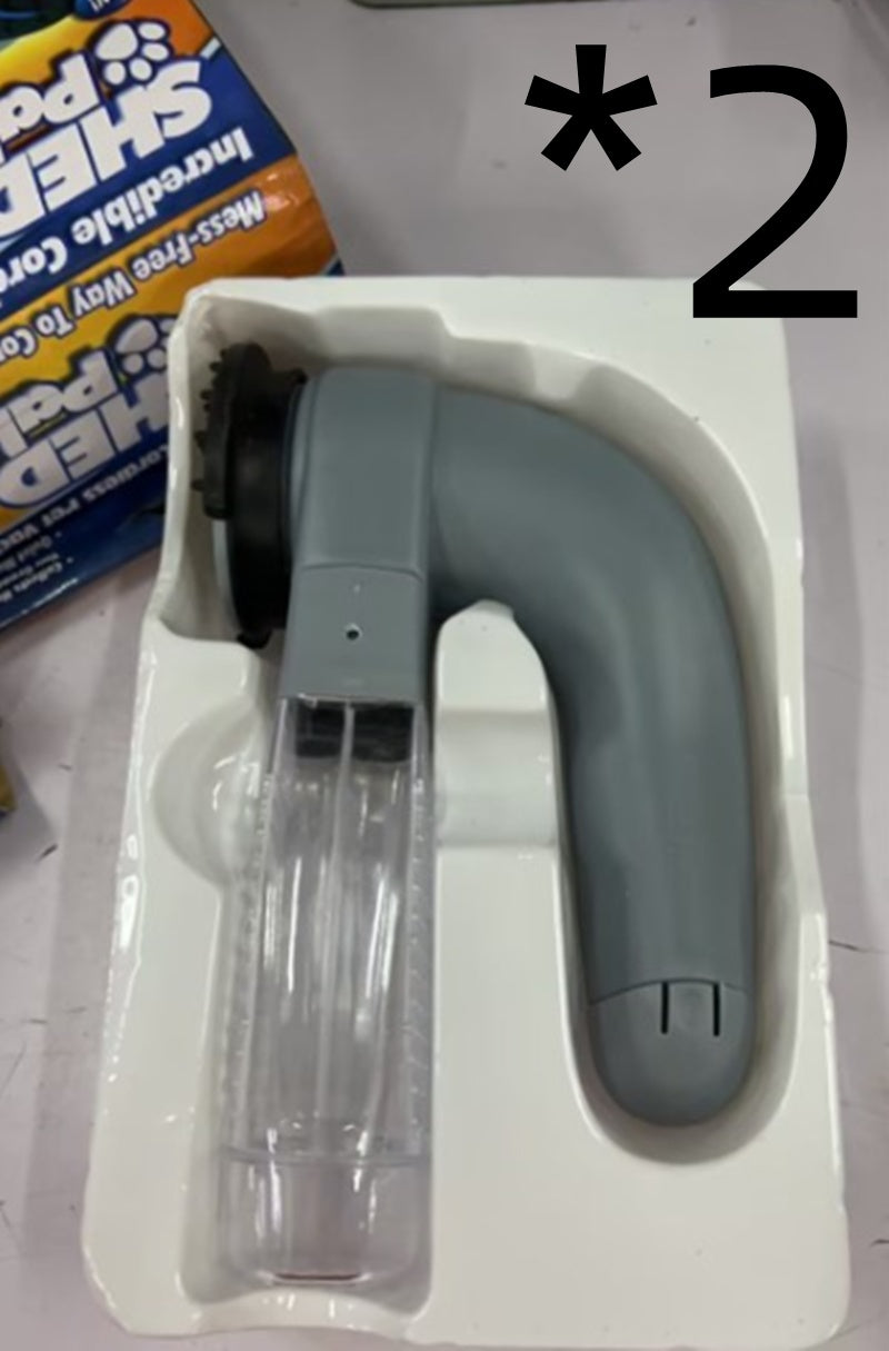 Aspirateur électrique portatif massant pour poils d'animaux