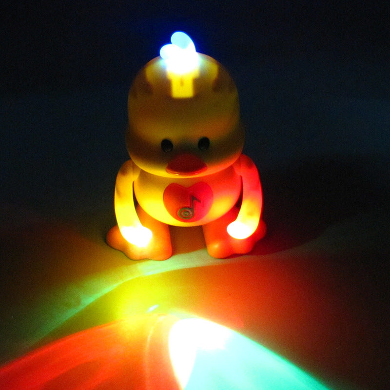 Dancing Duck Music Light Electric Doll Children's Toys