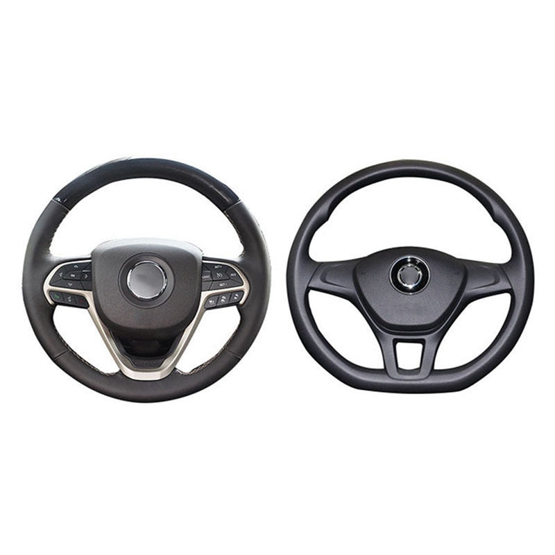 Leather, Diamonds And Gems Flash Elastic Elastic Steering Wheel Cover