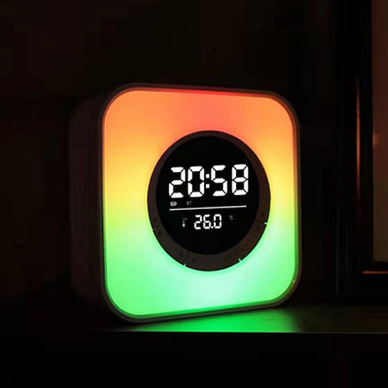 Desktop LED Wireless Speaker Alarm Clock