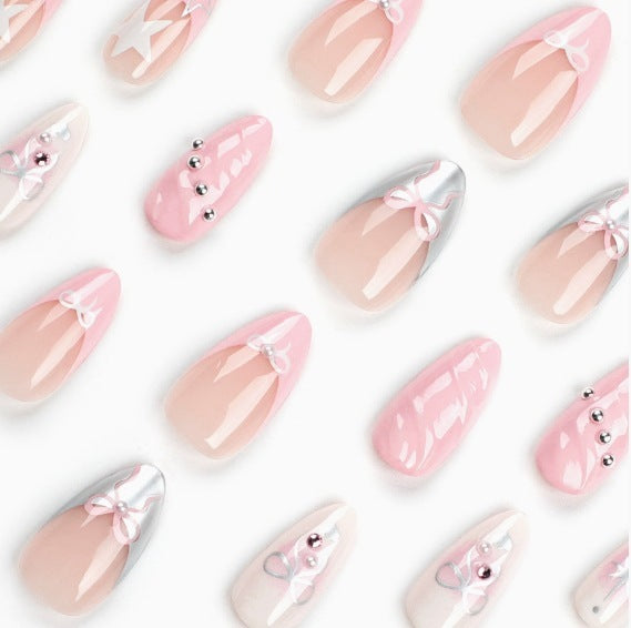 Pièce en forme d'ongle portable Ongle Nœud 3D