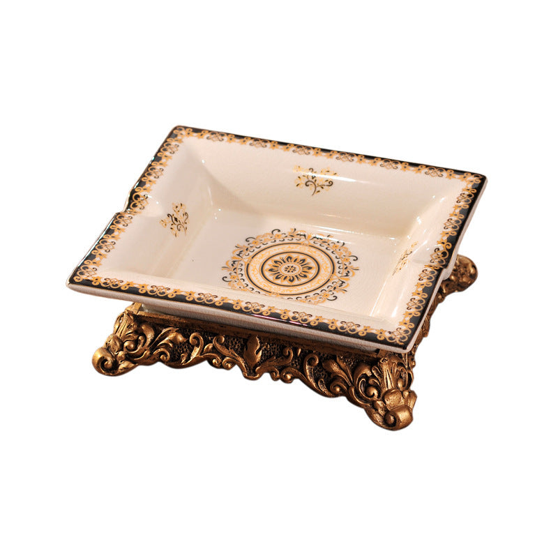 Creative American Cigar Ceramic Ashtray