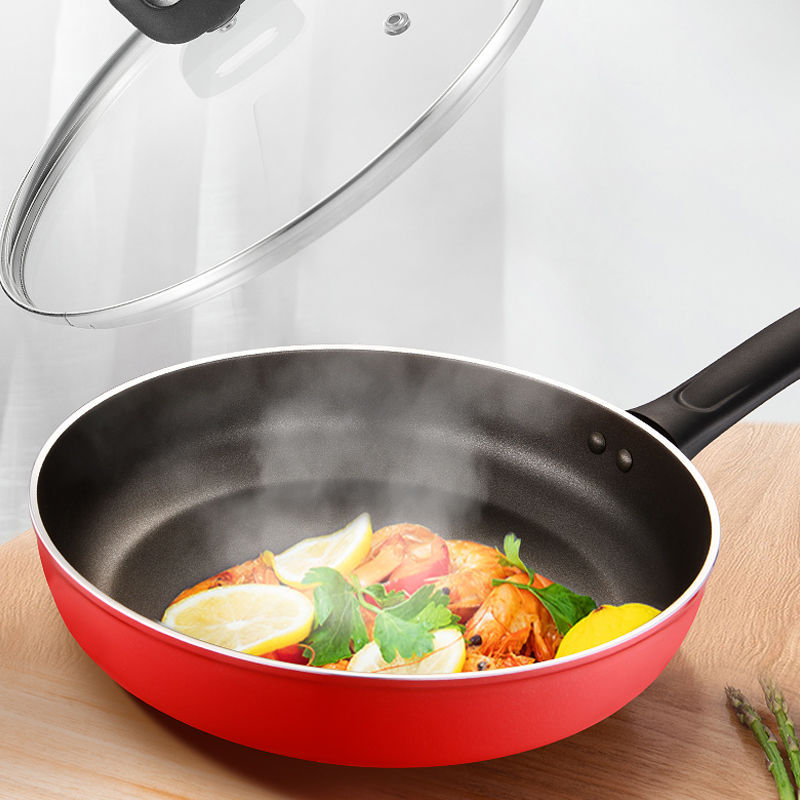Poêle à frire antiadhésive plate simple et tendance pour la maison