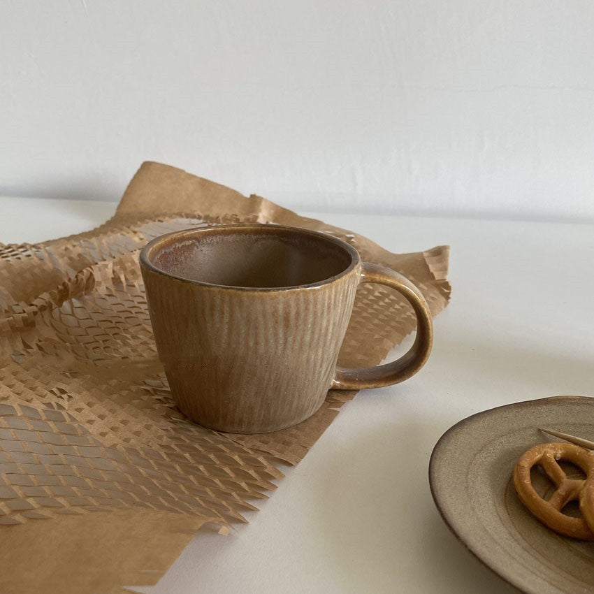 Tasse à café en céramique vintage pour expresso