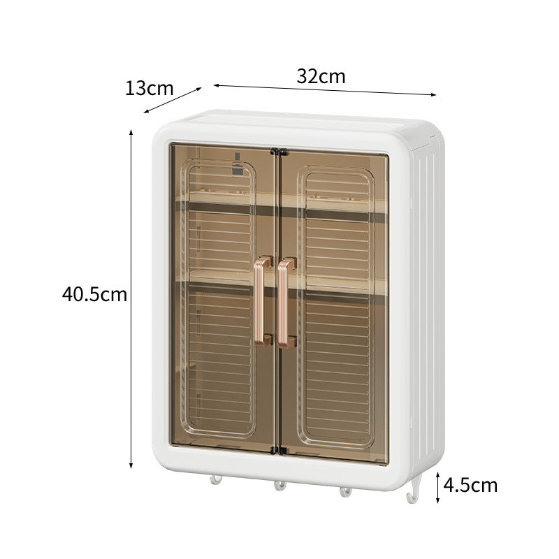 Étagère de rangement murale pour salle de bain et cuisine, meuble de rangement pour cosmétiques