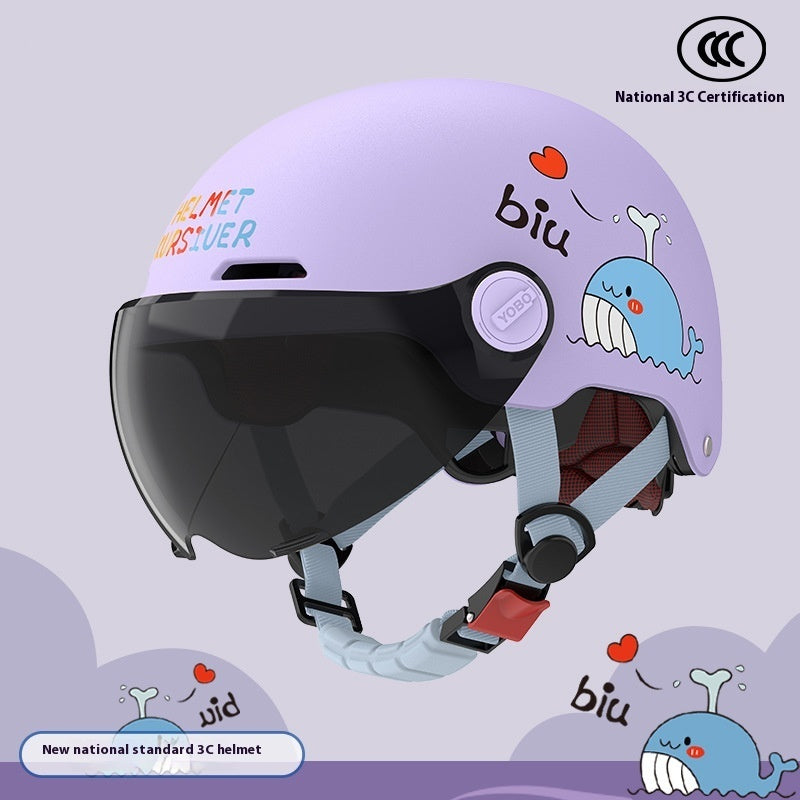 Casque de vélo électrique de skateboard respirant pour enfants