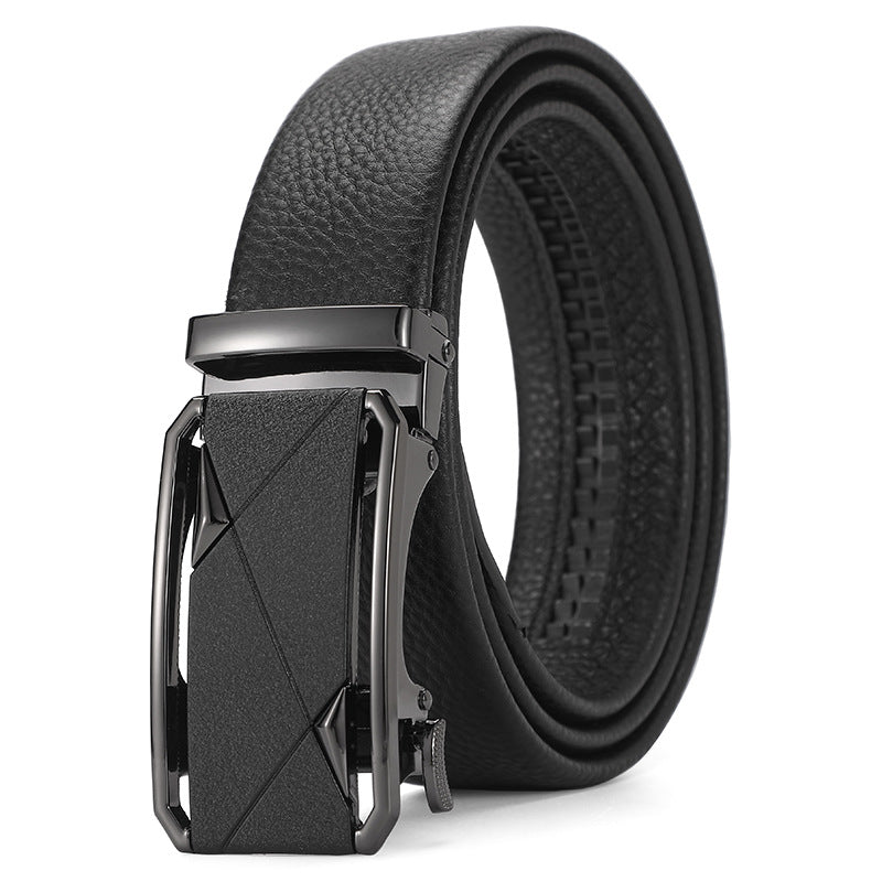 Genuine Leather Automatic Pure Leather Belt Boys