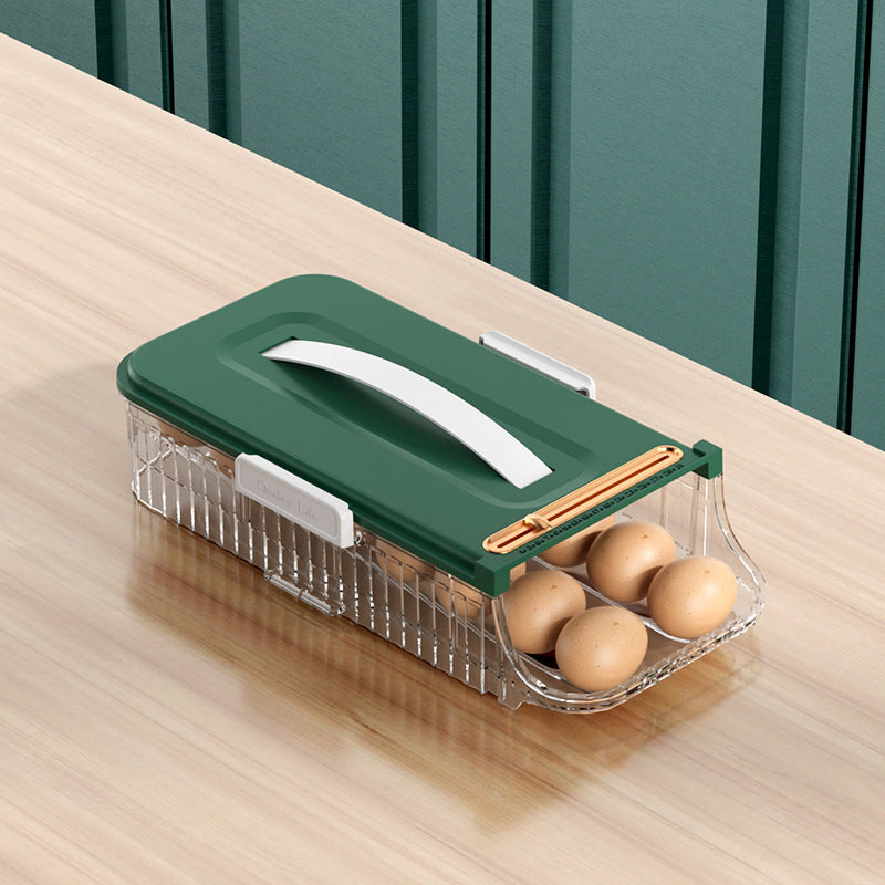Refrigerator Door Rolling Egg Storage Box