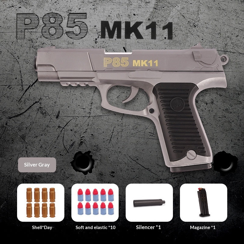 Childrens Toy Soft Bullet Gun Bullets Realistic-looking Pistol