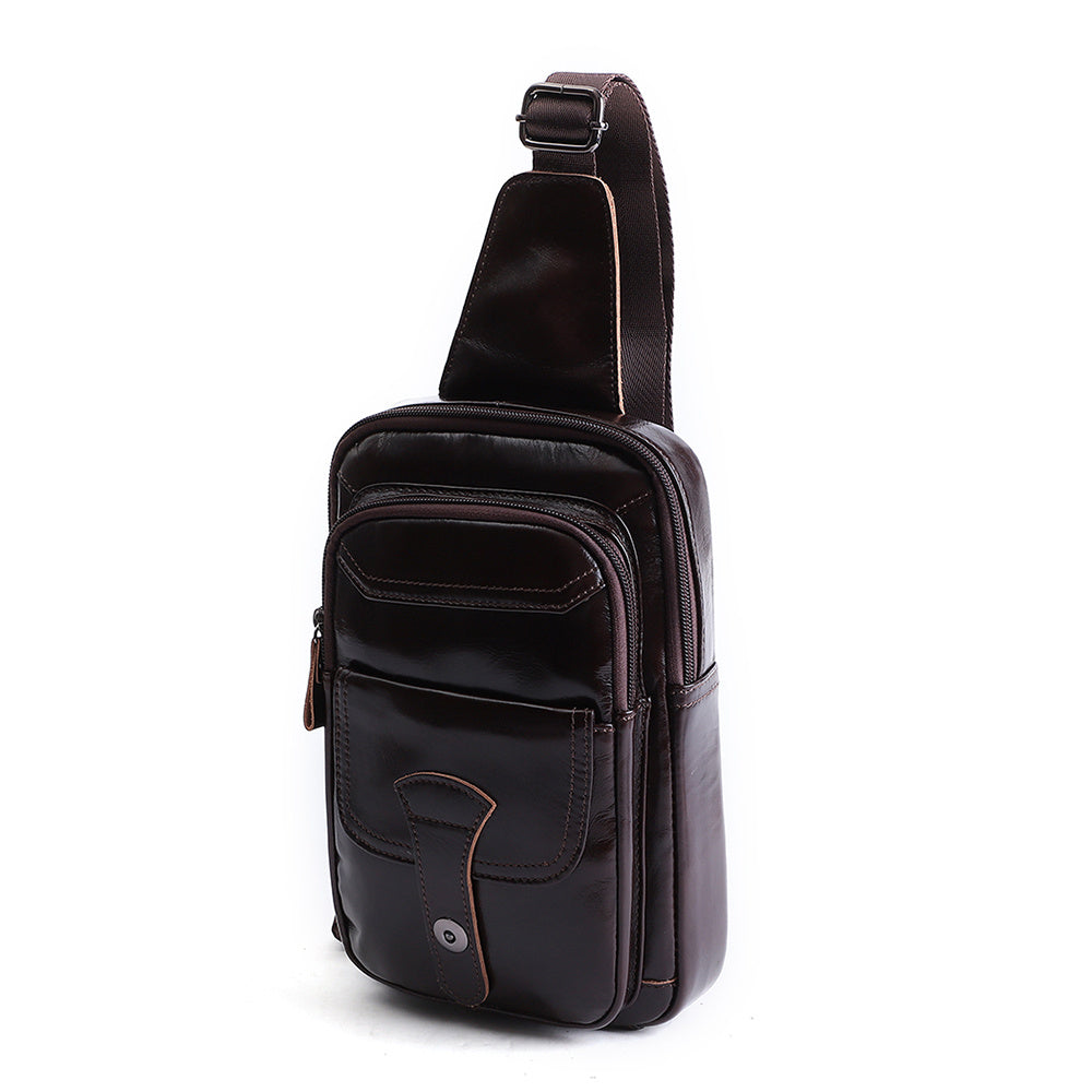 Sac de Poitrine Homme Tendance Urbaine Bandoulière
