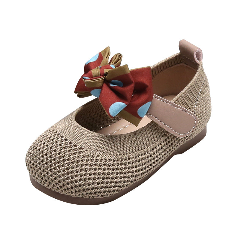 Chaussures en maille à semelle souple pour bébé