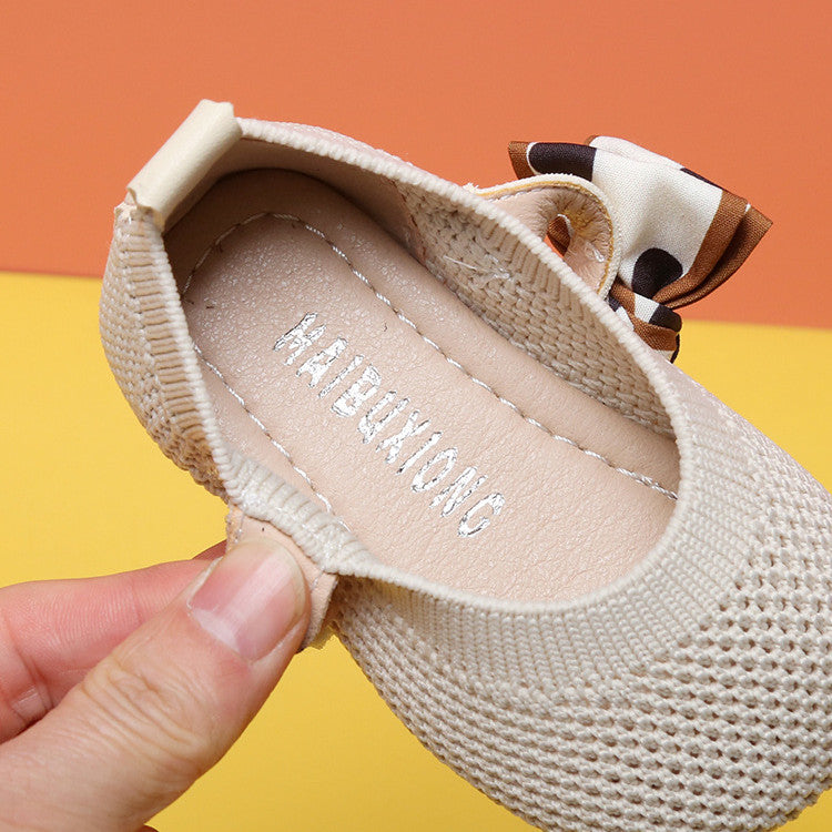 Chaussures en maille à semelle souple pour bébé