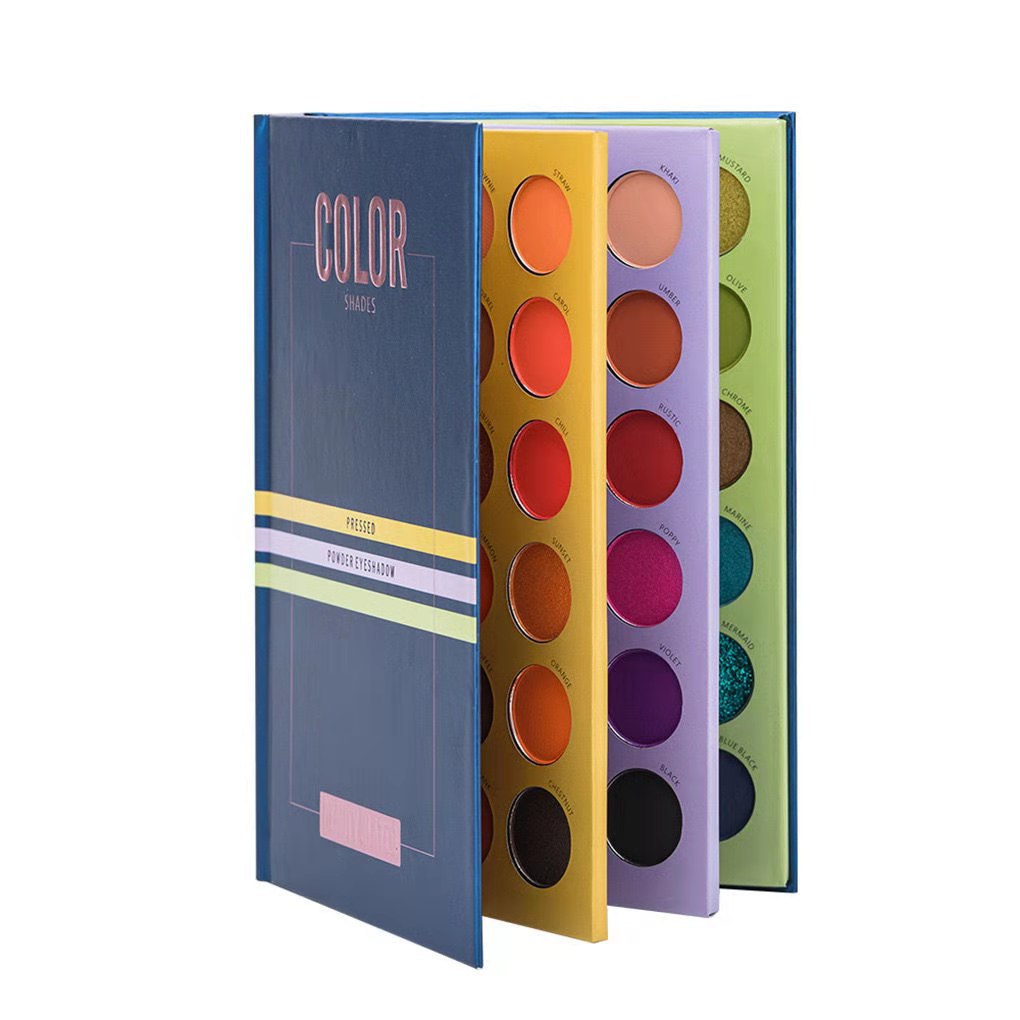 72-color Book Eyeshadow Matte Pearlescent Large Stage Makeup Easy To Color For Beginners