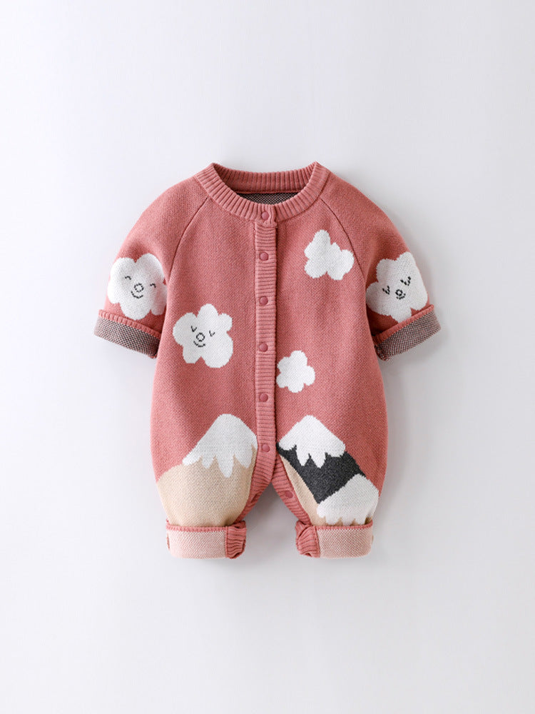 Baby Fashion Casual Long Sleeve Jumpsuit