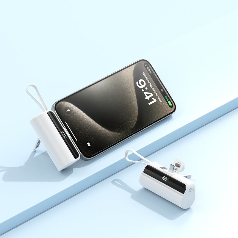 Power Bank Capsule de Recharge Rapide Petite Source d'Énergie Portable