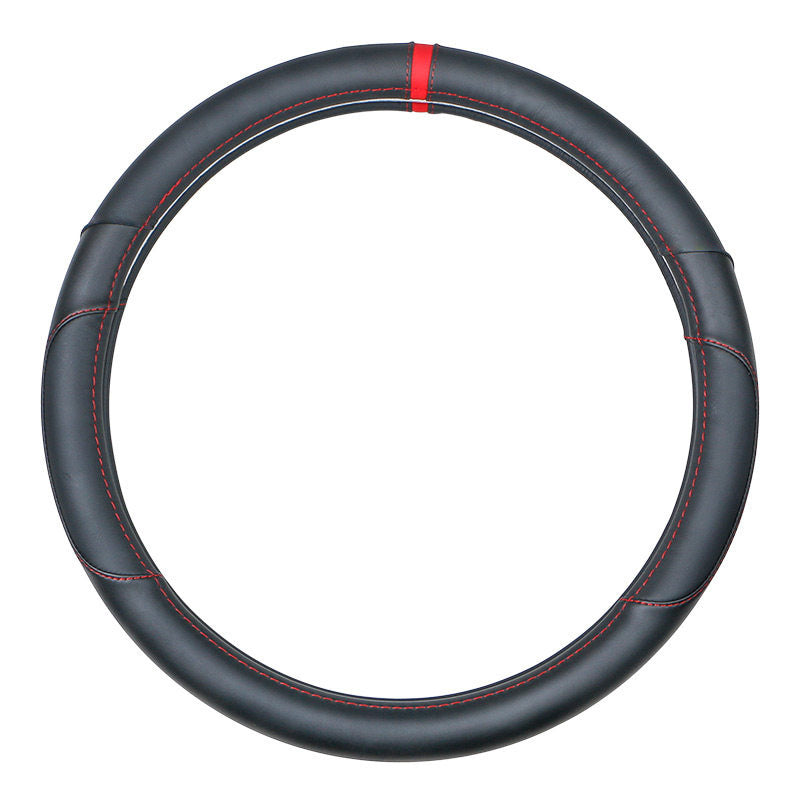 Four Seasons Universal Leather Steering Wheel Cover