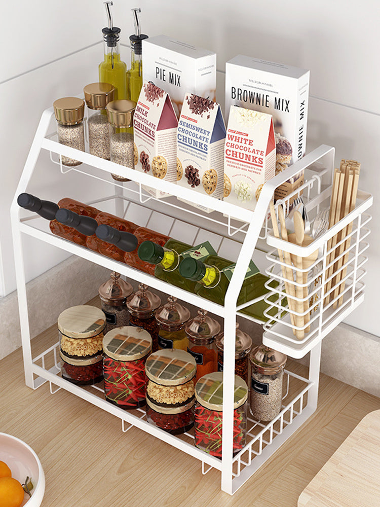 Kitchen Spice Rack Countertop Storage Home Mobile