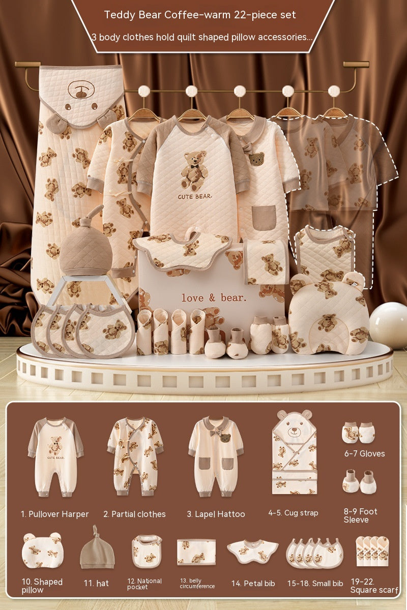 Coffret Cadeau Nouveau-né Ensemble Vêtements Nouveau-né pour Rencontre