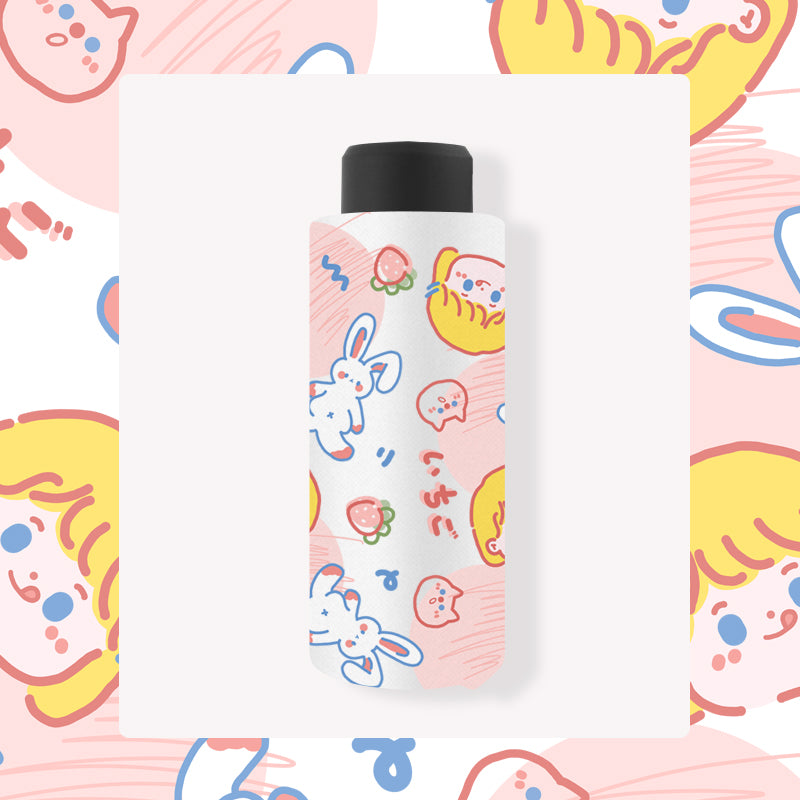 Umbrella UV Protection Girl Heart Automatic
