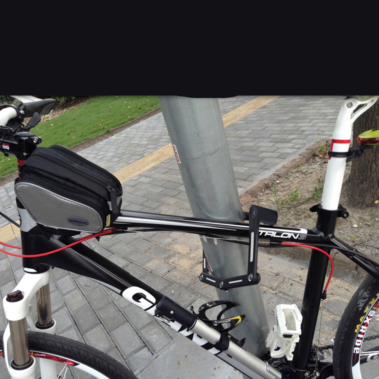 Antivol de vélo pliant universel et pratique à chaîne