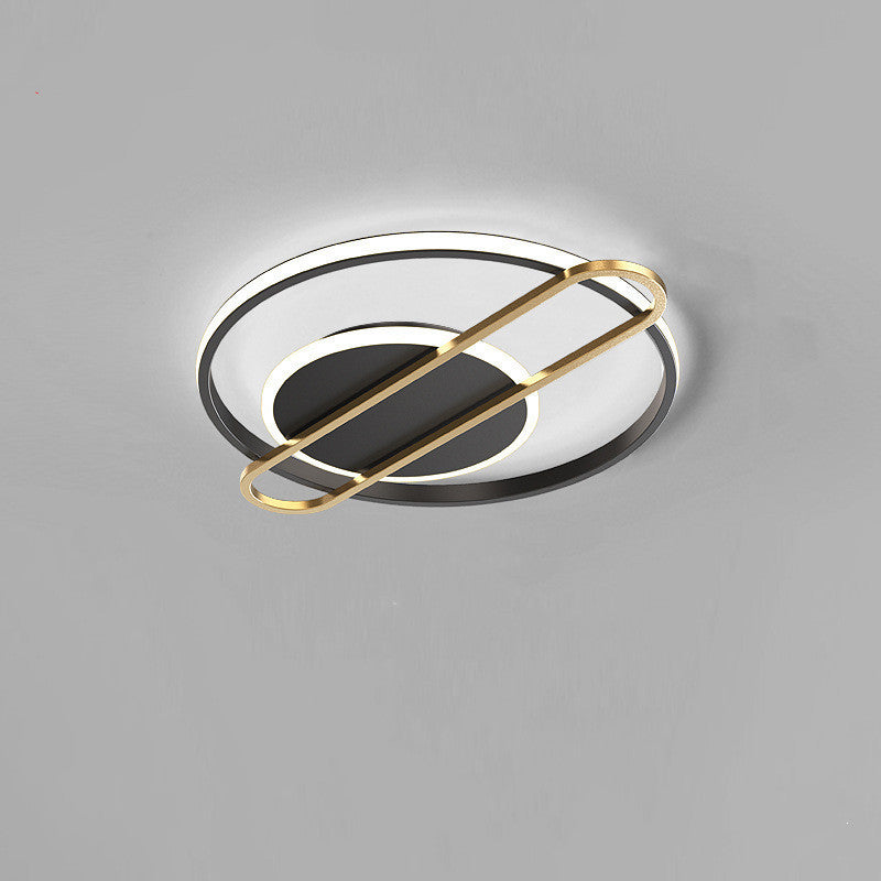 Plafonnier Rond Créatif Minimaliste Moderne pour Chambre à Coucher