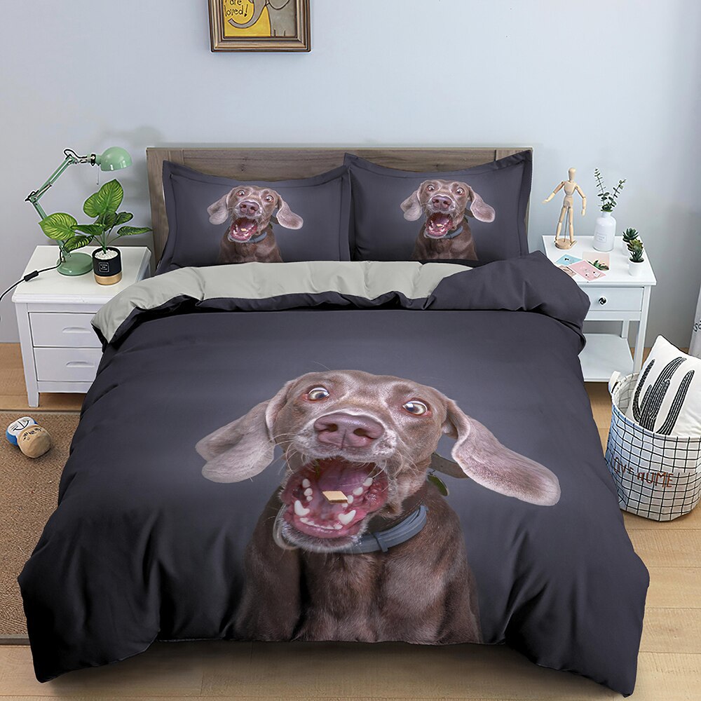 Three-piece Set Dachshund Bedding