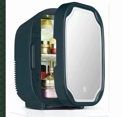 Mini Refrigerator 110v Beauty Mirror Car Home Refrigeration Small