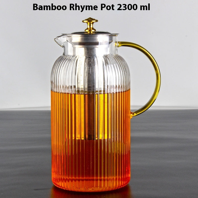 Household Heat-resistant Thick Glass Teapot Set