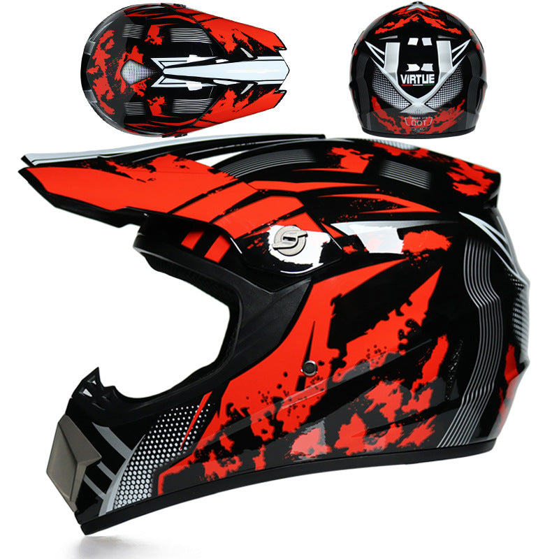 Casque Tout-Terrain Moto Petit Casque Tout-Terrain