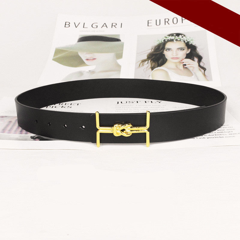 Ceinture large décorative en cuir pour femmes