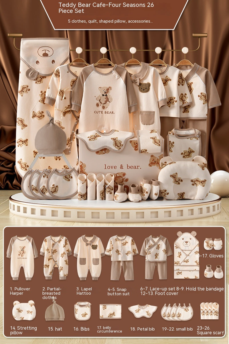 Coffret Cadeau Nouveau-né Ensemble Vêtements Nouveau-né pour Rencontre