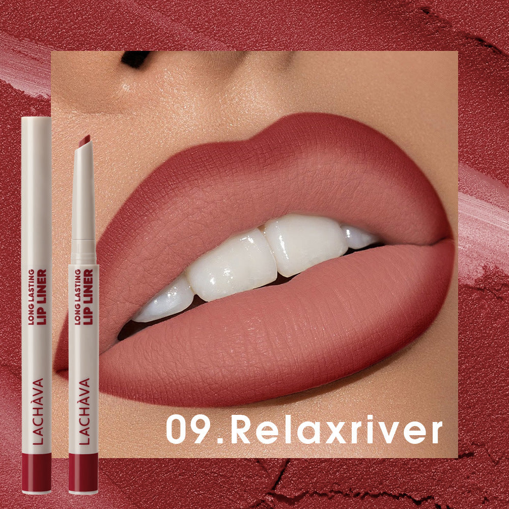 Waterproof And Durable Colored Velvet Matte Lip Liner
