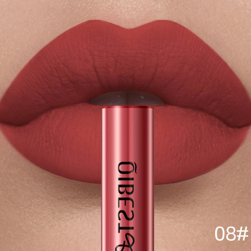 Rouge à lèvres liquide mat 24 couleurs