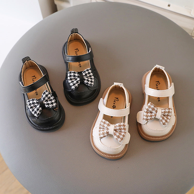 Synthetic Leather Non-slip Soft Bottom Baby Toddler Shoes