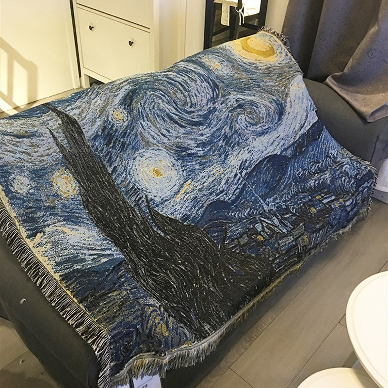Creative Printed Woven Picnic Blanket