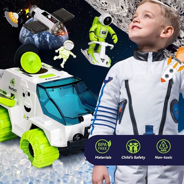Interstellar Space Spacecraft Model Electric Vocalizing Dazzling Light Toys