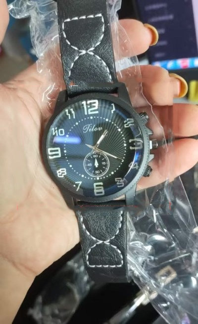 Coffret cadeau Montre et lunettes de soleil pour homme